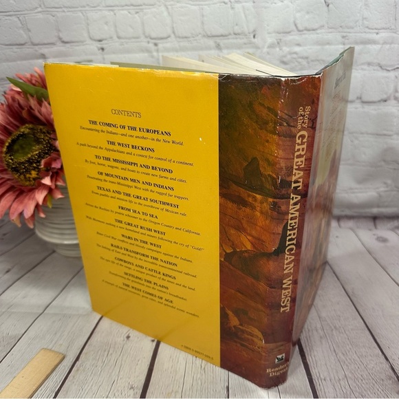 vintage 1987 reader's digest Story of the Great American West hardback Book - Picture 3 of 10